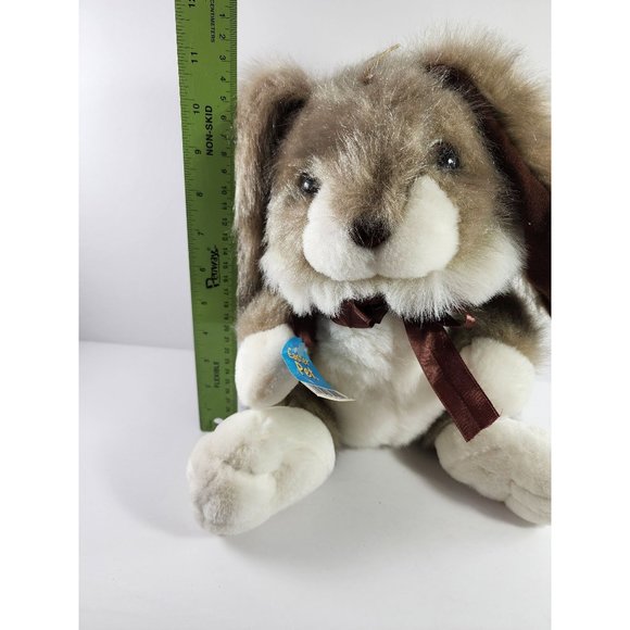 Vtg NOS Easter Unlimited Easter Pet Plush Bunny Rabbit 12" Stuffed Animal Rare - Picture 4 of 14